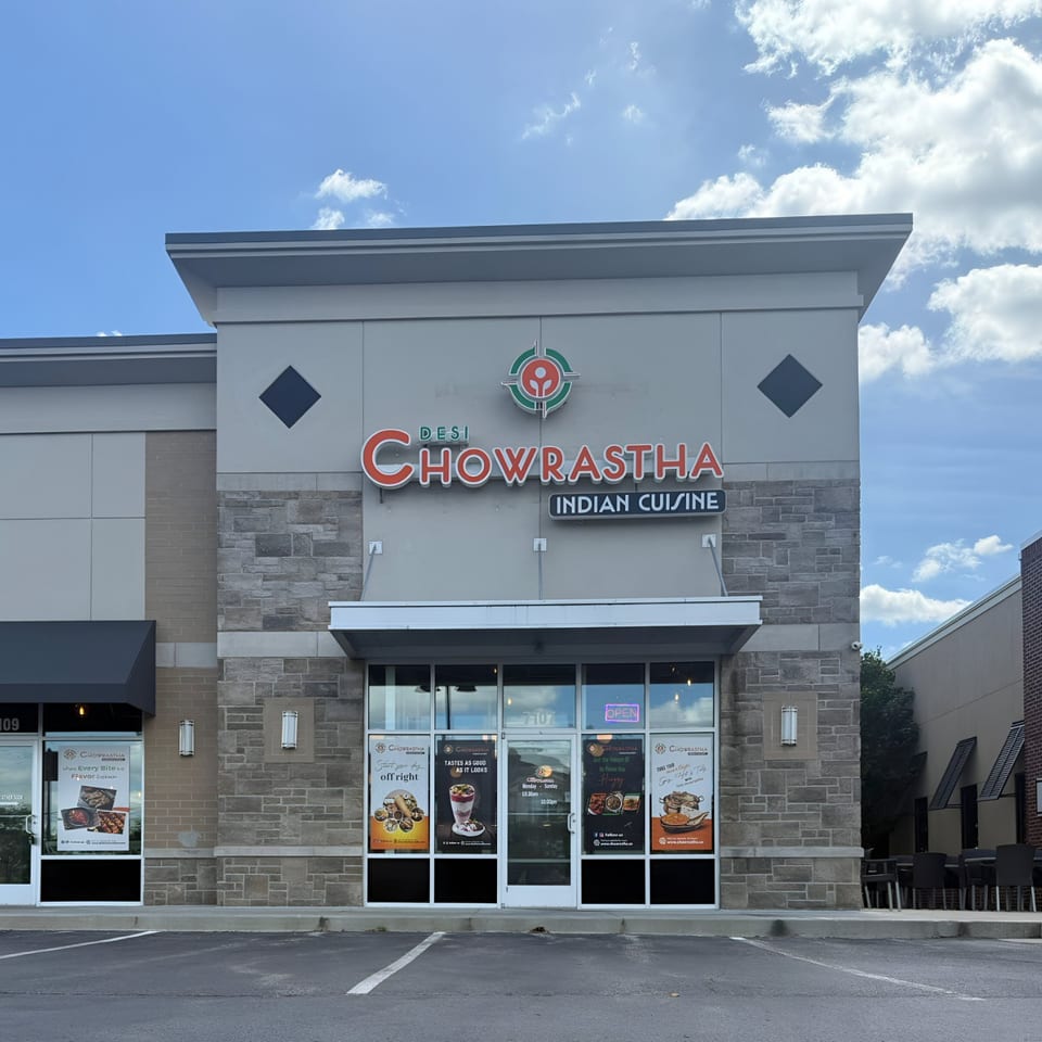 Chowrastha Indian Eatery - Zionsville