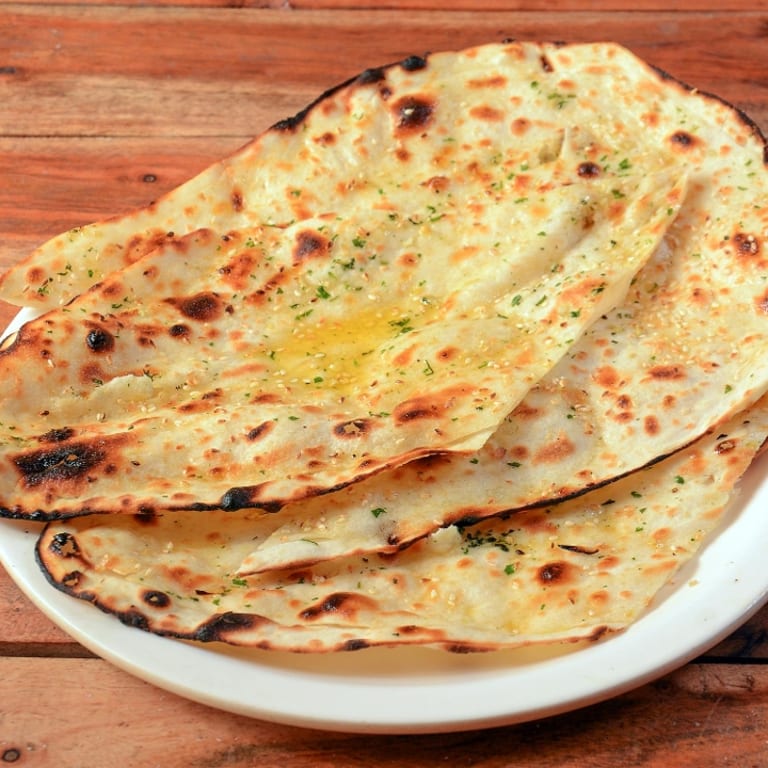 Savor our butter naan