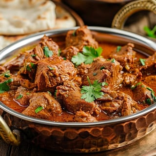 Kadai Goat Curry