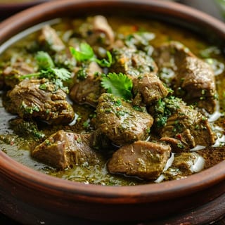 Gongura Goat Curry
