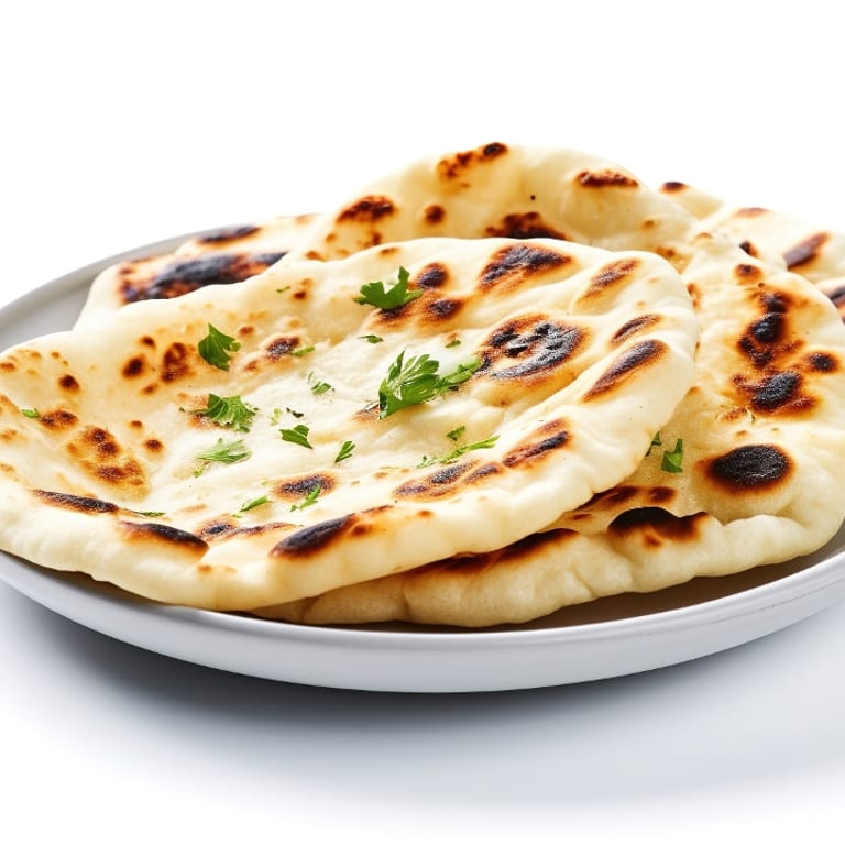 Savor our fresh naan