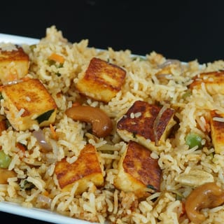 Kaju Paneer Biryani