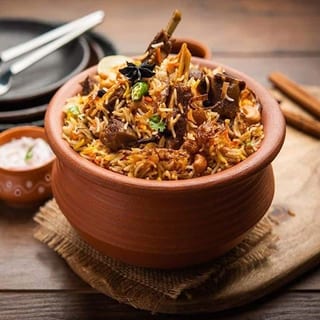 Avakai Goat Dum Biryani